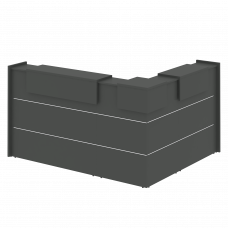 Onix Ресепшн O.R-K-28 Антрацит 2168*1768*1187