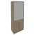 Шкаф офисный высокий Стайл Л.СТ-1.2 778*410*1980 Вяз Благородный