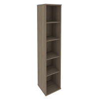 Style Стеллаж узкий Л.СУ-1 Вяз Благородный 412*410*1980