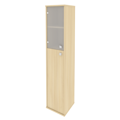 Style Шкаф высокий узкий левый Л.СУ-1.7 (L) Акация Лорка 412*410*1980