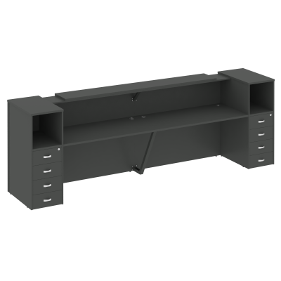 Onix Ресепшн O.R-K-12 Антрацит 3624*766*1187