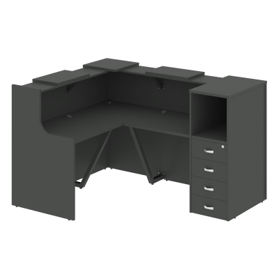 Onix Ресепшн O.R-K-26 Антрацит 1973*1568*1187