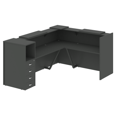 Onix Ресепшн O.R-K-27 Антрацит 1968*2573*1187