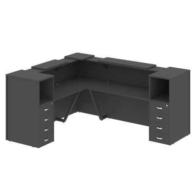 Onix Ресепшн O.R-K-29 Антрацит 2575*2175*1187