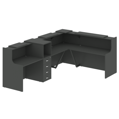 Onix Ресепшн O.R-K-30 Антрацит 2168*3151*1187