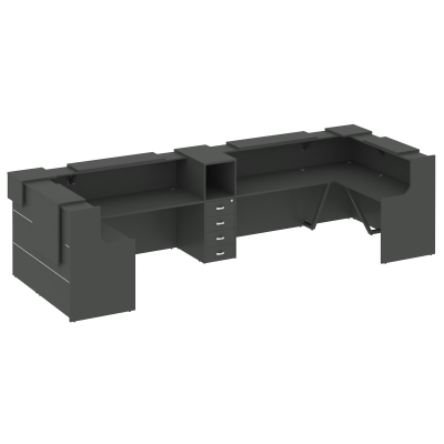 Onix Ресепшн O.R-K-37 Антрацит 4714*1768*1187