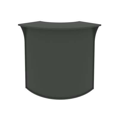 Riva Стойка угловая (радиусный элемент-ХДФ) А.РС-5 ХДФ Антрацит 950*950*1150