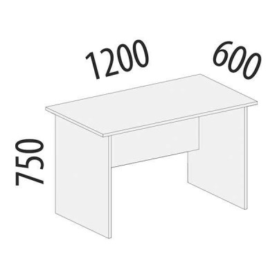 Стол Рубин 42.43, Миланский Орех