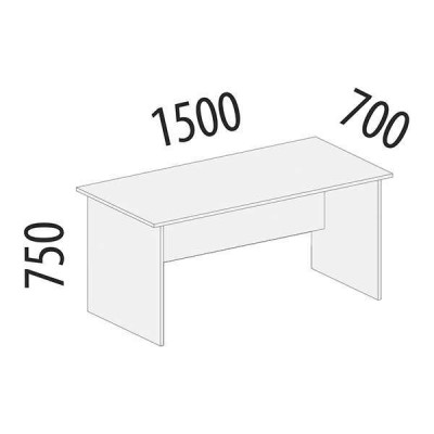 Стол Рубин 42.40, Миланский Орех