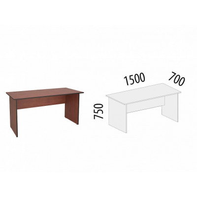 Стол Рубин 41.40, Итальянский Орех