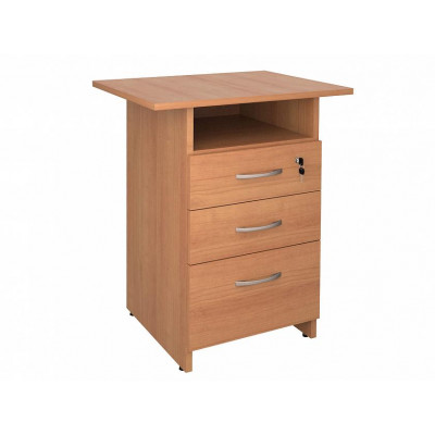 Тумба приставная Рубин 42.58, Миланский Орех