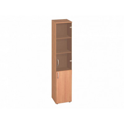 Стеллаж закрытый Рубин 42 538, Миланский Орех