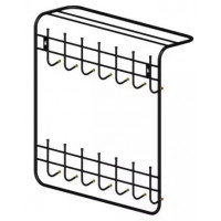 Вешалка двухъярусная 800-П