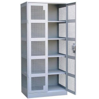 Шкаф для хранения денег 2-х створчатый с 4-мя полками