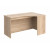 Эргономичный стол правый SE-1400(R), цвет Дуб Сонома светлый