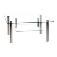 Стол журнальный Гранд-10МП Г-10МП Хром