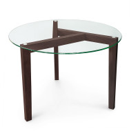 Стол журнальный Оникс-7 ОН-7 Венге/Прозрачное Стекло