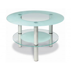 Стол журнальный Кристалл-3 КР-3 ал Алюминий