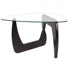 Стол журнальный Берген-3 БГ-3 Венге/Прозрачное Стекло