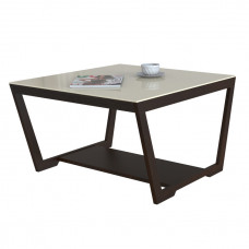 Стол журнальный BeautyStyle - 1 БС-1 Венге/Стекло Бежевое