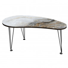 Стол журнальный Оникс-2 ОН2 Черный/Luminar 164