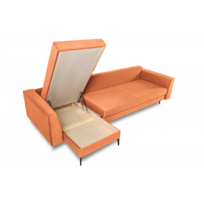 Диван ТЕНЕРИФ 1 ДУ, ткань CALIFORNIA 05 (терракотовый) велюр