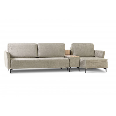 Диван ТЕНЕРИФ 2 ДУ, ткань INSTANT 05 (песочный) шенилл