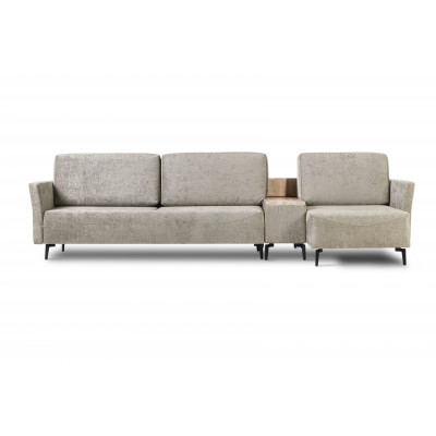 Диван ТЕНЕРИФ 2 ДУ, ткань INSTANT 05 (песочный) шенилл