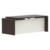 Стол руководителя TLCT 209R Венге магия/Латте