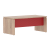 Стол руководителя TLST 189 Дуб Каньон/Красный