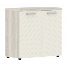 Шкаф с глухими малыми дверьми и топом 854х452х833 TLLC 85.1 Сосна Эдмонт/Латте