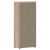 Шкаф с глухими средними и малыми дверьми 854х452х1958 TLHC 85.3 Дуб Каньон/Капучино