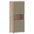 Шкаф с 2-мя комплектами глухих малых дверей и топом 854х452х1958 TLHC 85.4 Дуб Каньон/Капучино