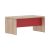 Стол руководителя TLST 169 Дуб Каньон/Красный