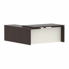 Стол руководителя TLCT 1820R Венге магия/Латте