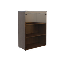 Шкаф со стеклянными дверьми и топом TORR TMC 85.2 Венге Магия