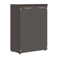 Шкаф со стеклянными дверьми и топом TORR Z TMC 85.2 Венге Магия