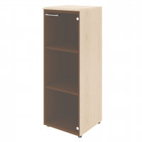 Шкаф колонка со стеклянной дверью и топом WMC 42.2R Бук Тиара