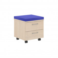 Тумба мобильная с подушкой XMC-2D.1A Бук Тиара