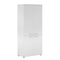 Шкаф с глухими средними и малыми дверьми XHC 85.3 Белый