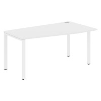 Стол письменый правый XS6CT 169 (R) цвет Белый