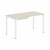 Стол письменый левый XS6CET 149 (L) цвет Сосна Эдмонд/Белый