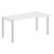 Стол письменый правый XS6CET 169 (R) цвет Белый/Серебро