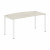 Стол руководителя XS6ET 169 цвет Сосна Эдмонд/Белый