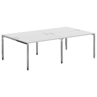 Стол 4-х местный XGWST 2414.1 Белый