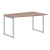 Стол эргономичный XQCT 149R Дуб Сонома/Серебро