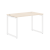 Стол прямой XQST 127 Бук Тиара/Белый