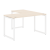 Стол эргономичный XQCT 1415L Бук Тиара/Белый