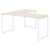 Стол эргономичный XQCT 1615R Бук Тиара/Белый