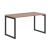 Стол прямой XQST 147 Дуб Сонома/Антрацит
